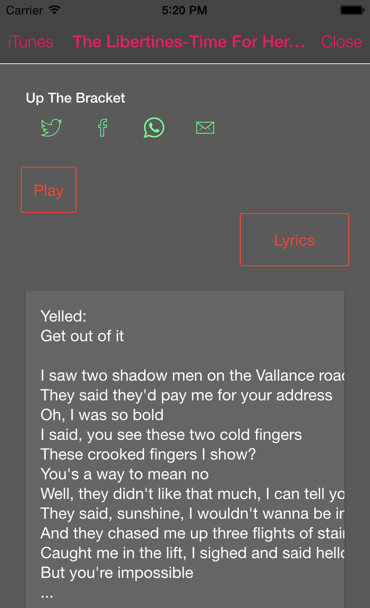 musicartist search